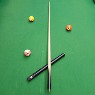 ไม้คิวสนุ๊กเกอร์ 3/4 หรือ 1/2 หัวเรียว 9.8มม. มีให้เลือก 3 ร…