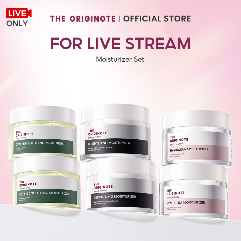 [Live Only] The Originote Moisturizer Set