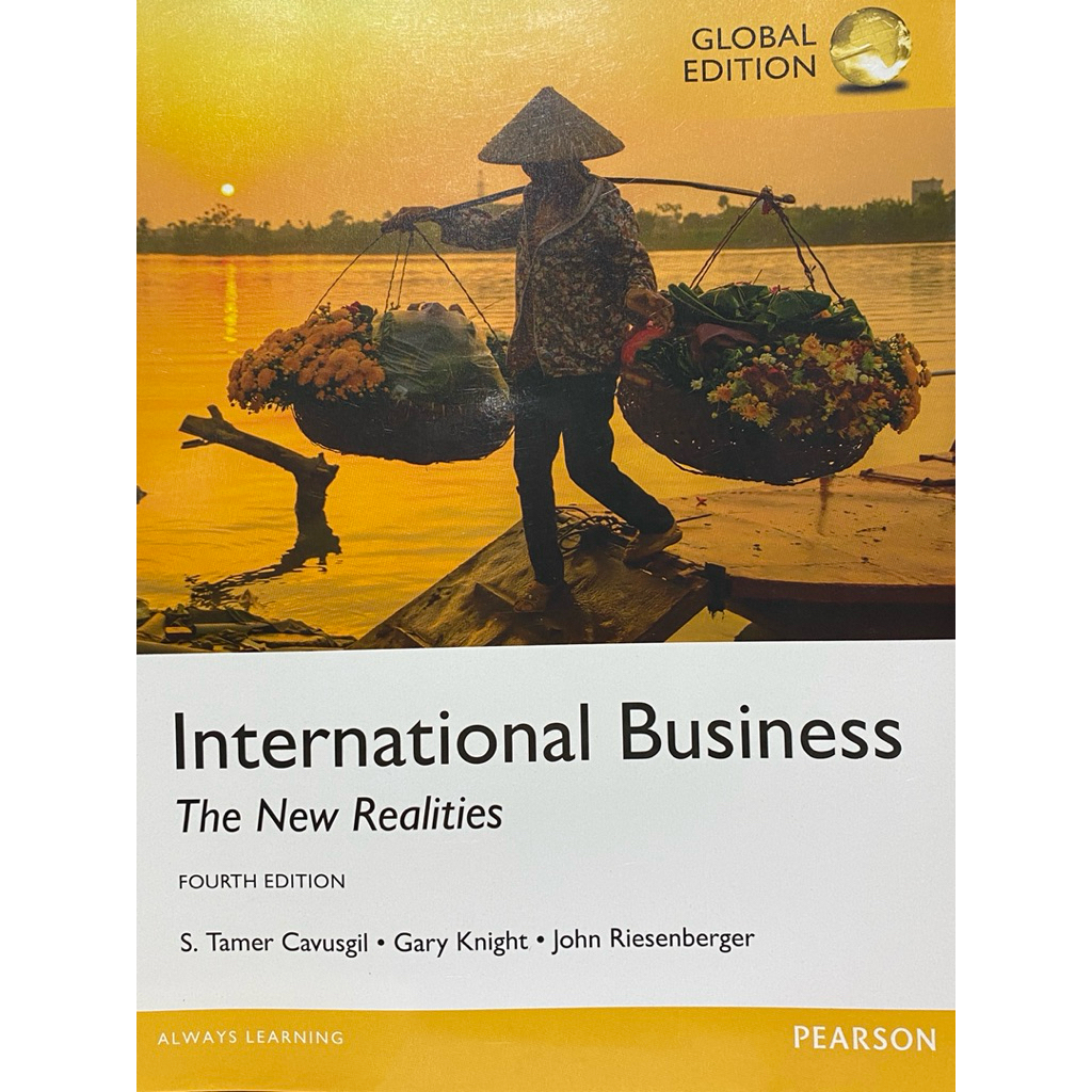 9781292152837 INTERNATIONAL BUSINESS: THE NEW REALITIES (GLOBAL EDITION)
