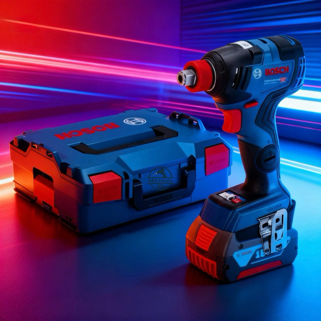 Bosch GDX 18V-200 Professional เครื่องขันกระแทกไร้สาย 18V (หัวคู่ 2-in-1 แรงบิด 200Nm)