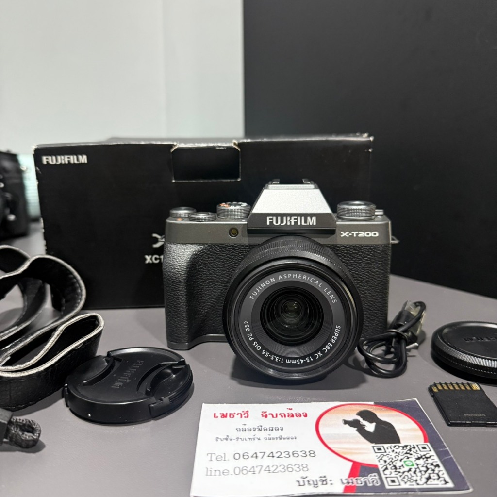 Fujifilm xt200 พร้อมเลนส์