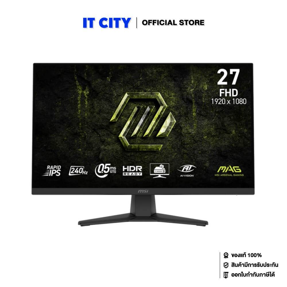 MSI Gaming Monitor MAG 272F X24 - 27"/Rapid IPS/240Hz/0.5ms/AMD FreeSync Premium/3Y*3 MNL-002405