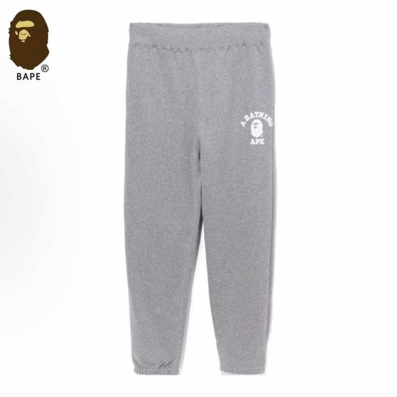 BAPE พร้อมส่ง BAPEไอ้หัวลิงกางเกงขายาวกำลังเพิ่มกางเกงออกกำลังกายขาเล็ก ๆ