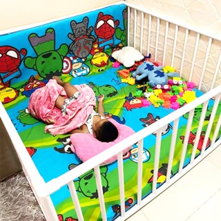 1x1.5m. / 1X1M. สูง60cm คอกกั้นเด็กรั้วกั้น ราคาถูก (เลือกขน…