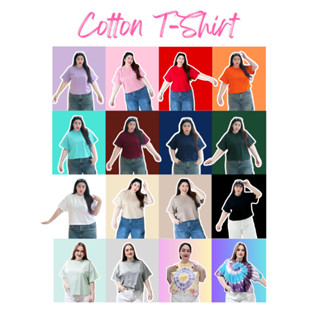 พร้อมส่ง เสื้อครอปสาวอวบพลัสไซส์งานตัดร้าน C3249-C3361