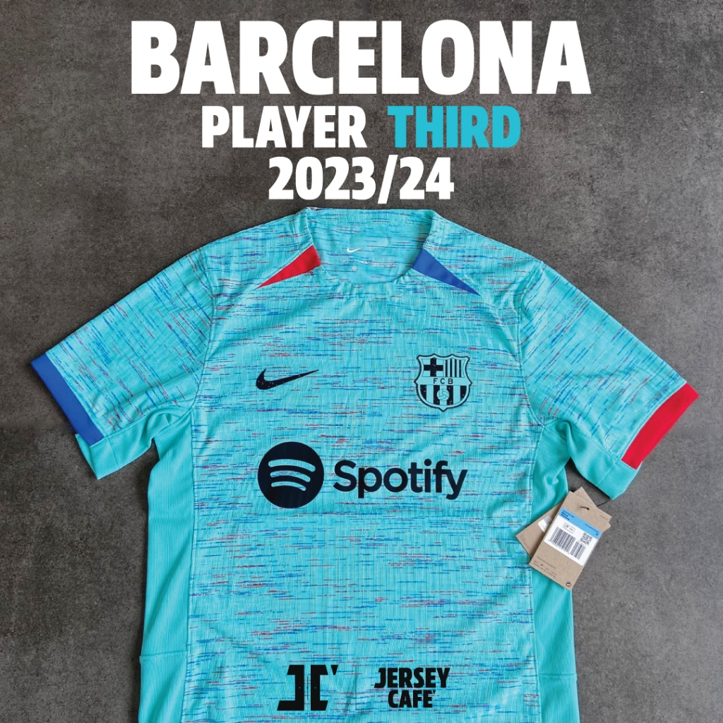 บาร์เซโลน่า เกรดนักเตะ ชุด Third 2023/24 ของแท้!! / Barcelona Player THIRD 2023/24 ของแท้!!