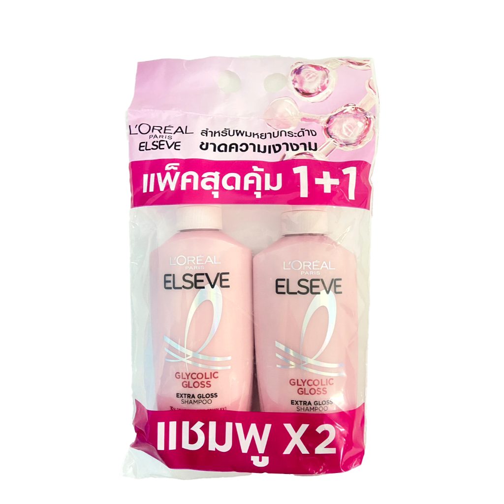 (แพ็คคู่) L'Oreal Elseve ลอรีอัล ปารีส เอลแซฟ ไฮยาลูรอน เพียว 72เอช เพียวริฟายอิ้ง แชมพู ครีมนวด Elseve Hyaluron Pure - รูปที่ 4