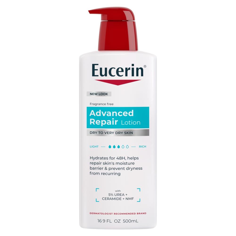 Eucerin Advanced Repair Body Lotion โลชั่นบำรุงผิวแห้งมาก สูตรไม่มีน้ำหอม
