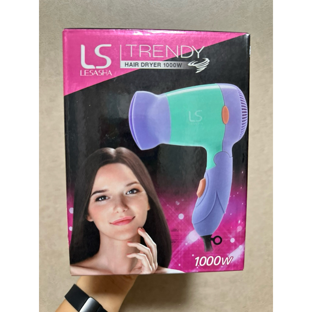 Lesasha ไดร์เป่าผม Powerful DC Trendy Hair Dryer 1000W รุ่น LS0834 เป่าผม เลอซาช่า