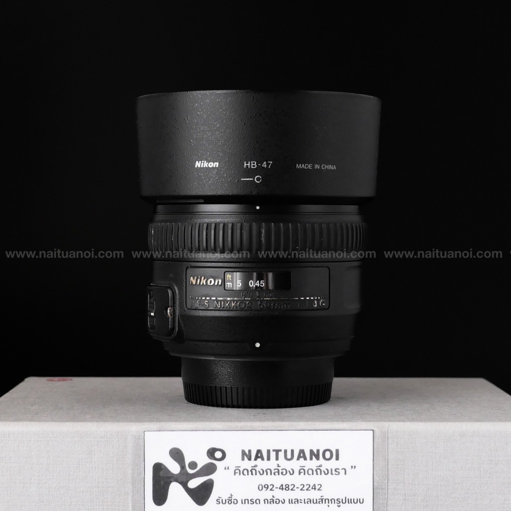 ( Used!! ) Nikon AF-S 50 F1.8 G Black < Near Mint >