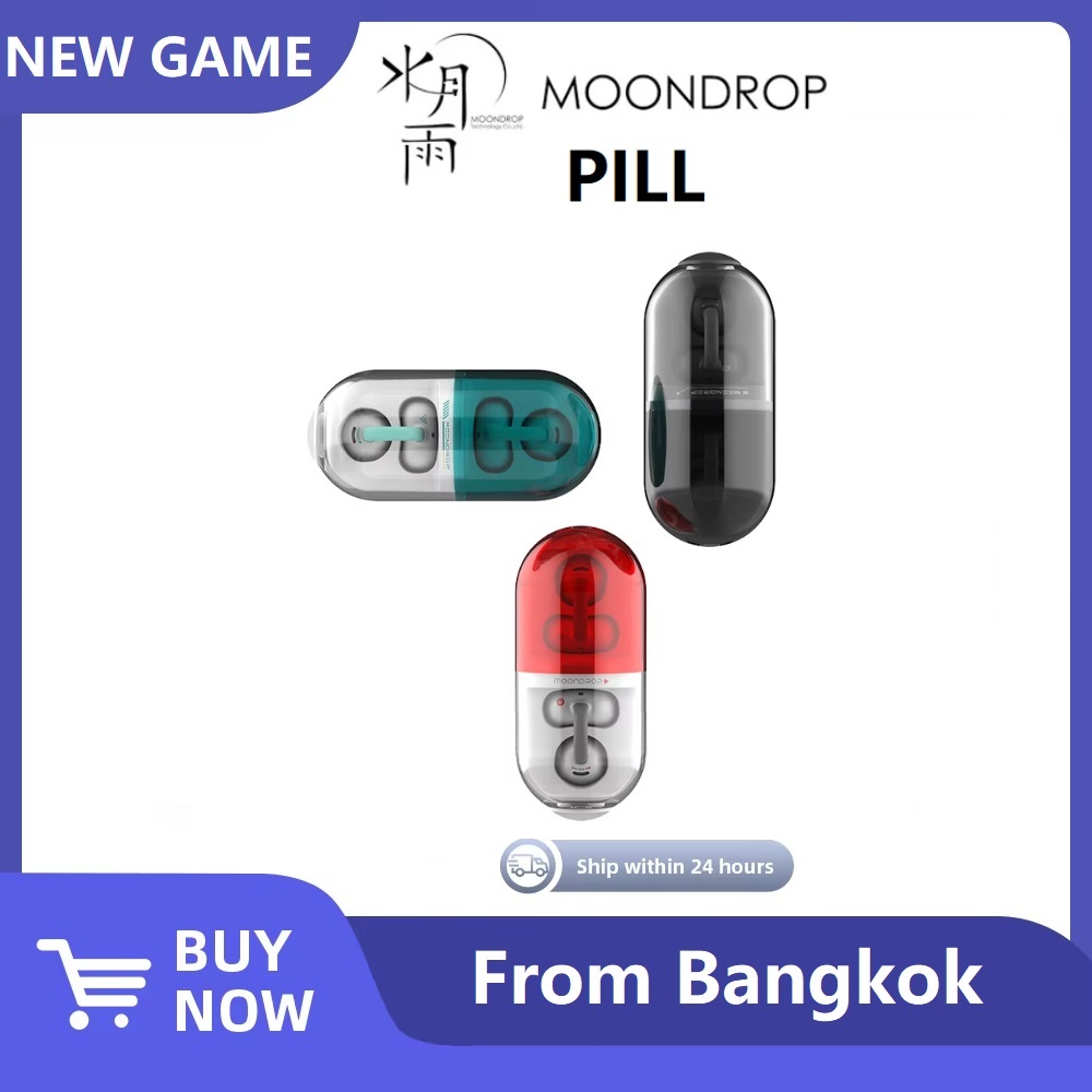 MOONDROP PILL OWS หูฟังแบบเปิดหู Bluetooth 6.0 หูฟังแบบแขวน IPX4