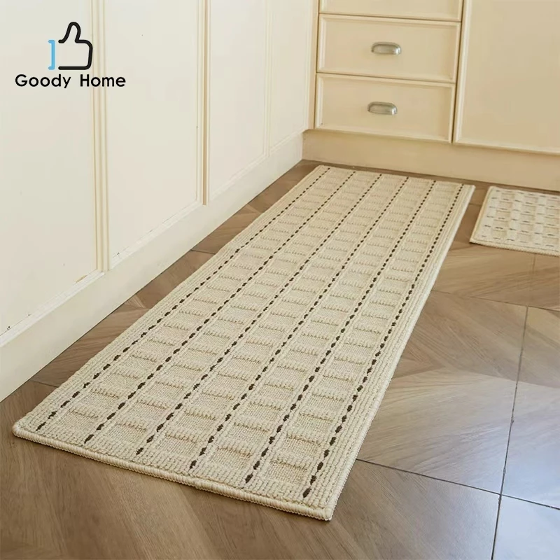 Goody Home พรมเช็ดเท้า รับแขก ป้องกันฝุ่น มีกันลื่น พรมปูพื้นห้องครัว ห้องน้ำ