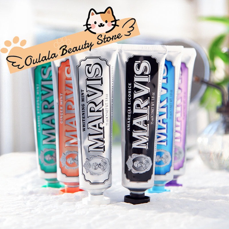 🔥Marvis ยาสีฟัน 85ml MARVIS Toothpaste 85ml ยาสีฟันจากอิตาลี