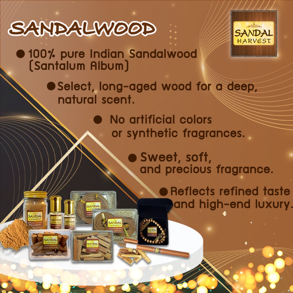 Gift / ของขวัญ Tester Sandalwood Oil น้ำมันไม้จันทร์หอม กลิ่นหอมอโรม่า Aroma Oil  ขนาดทดลอง 1 ml - รูปที่ 7