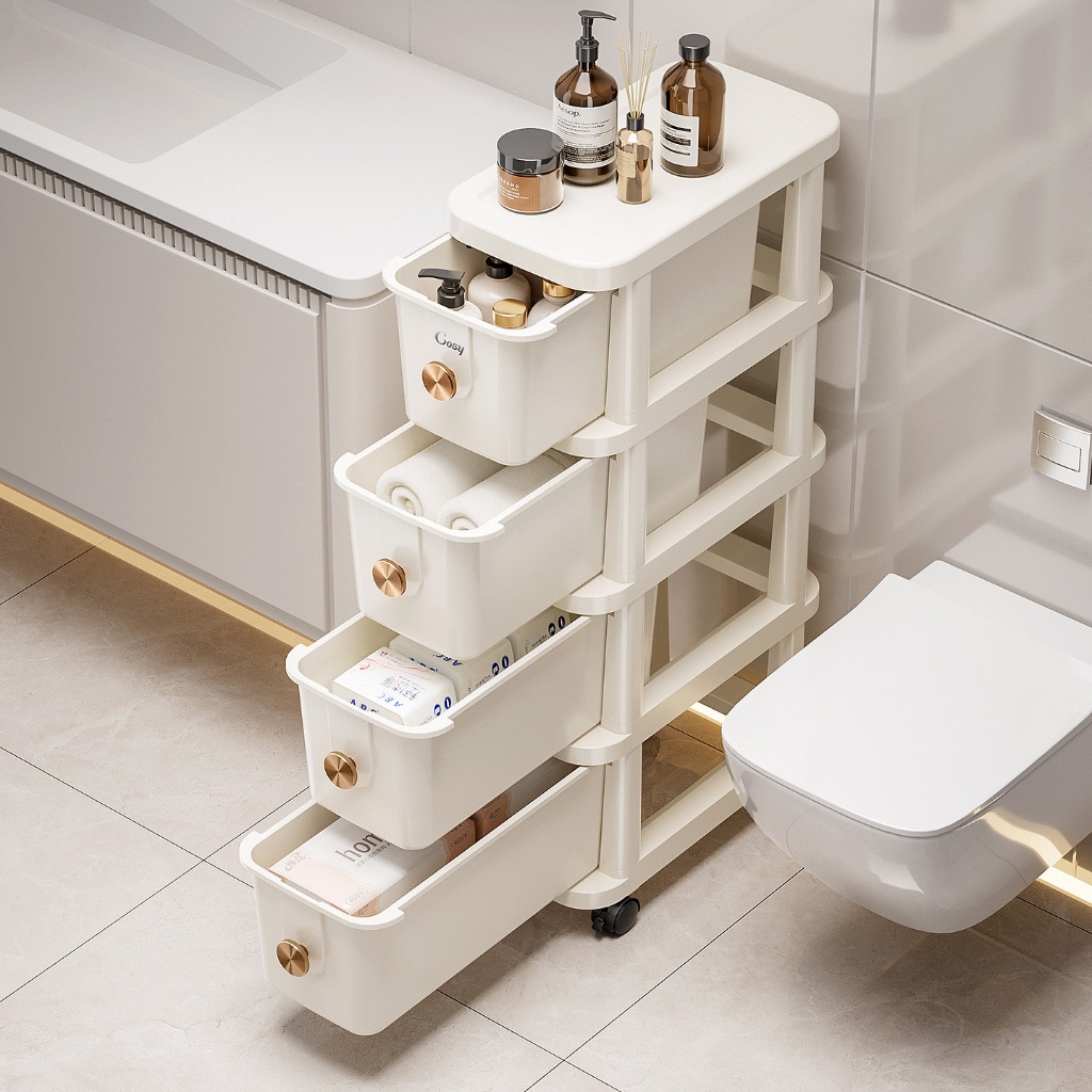 JOY ตู้ลิ้นชักแคบ มีล้อ ดีไซน์สวย ประหยัดพื้นที่ เก็บของได้เยอะ เหมาะกับคอนโดและบ้านเล็ก - รูปที่ 6