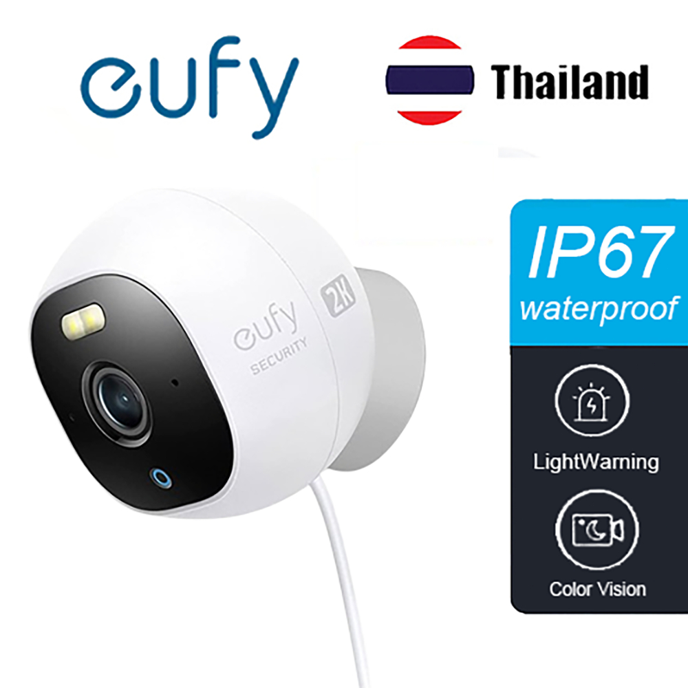 Eufy By Anker T8441 Outdoor Cam Pro 2K Camera with 32GB Memory Card