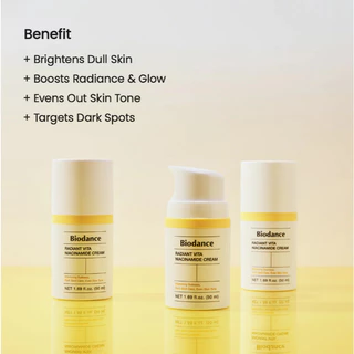 BIODANCE Cream 50ml / Skin Glow Essence / Skin Glow Intensive / Pore Tightening Collagen / Radiant Vita Niacinamide