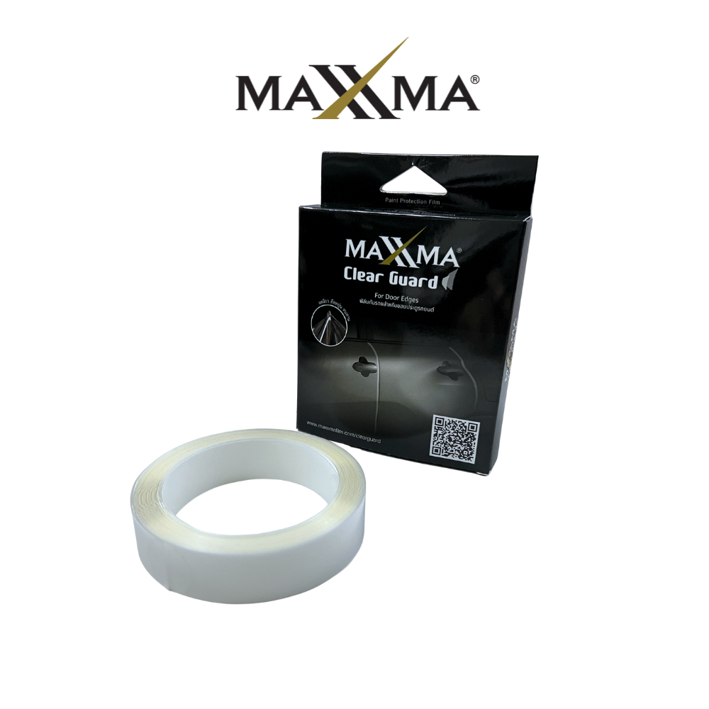 ฟิล์มใสกันรอยขอบประตูรถ 4 เส้น | Premium TPU 225 micron - Clear Guard by MAXXMA