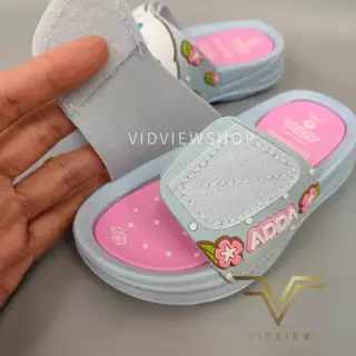 VIDVIEW มีส่งด่วน รองเท้าแตะเด็ก Adda 31RB3 Cinnamoroll ปรับสายได้ แบบสวม ไซส์ 25-35