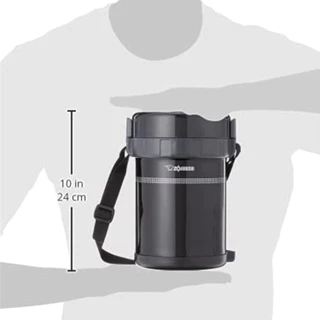 Zojirushi Lunch Jars ปิ่นโตอาหารสุญญากาศ เก็บความร้อน รุ่น SL-GRE18-BT