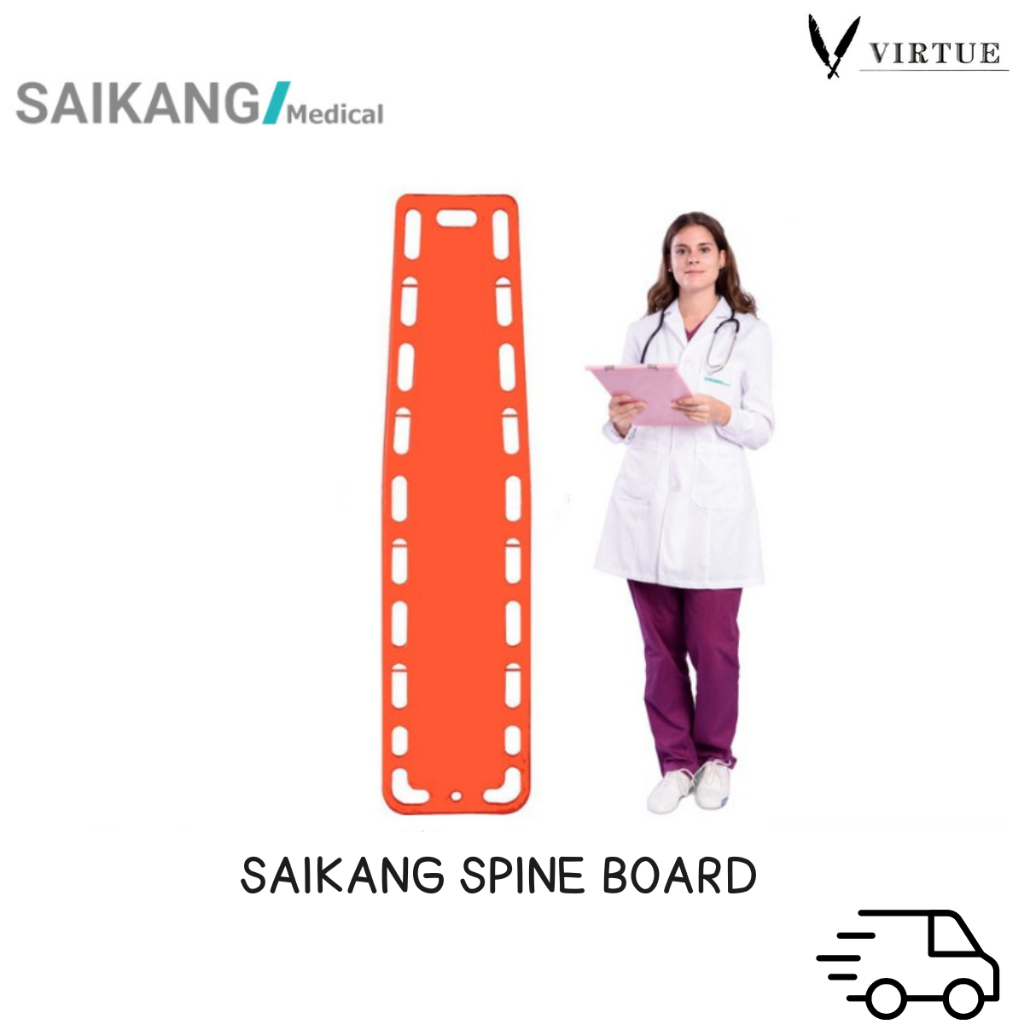 Saikang Spine Board  รุ่น SKB2A12 เปลหามฉุกเฉินติดรถพยาบาล  [1 Year Warranty]