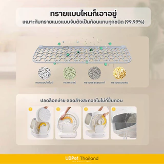 ❗ พร้อมส่ง [ 𝐍𝐄𝐖 𝟐𝟎𝟐𝟔 ] Mister Robot x UBPet ห้องน้ำแมวอัตโนมัติ Cat Litter Box รุ่น C41 รุ่นอัพเกรดใหม่ล่าสุด!!