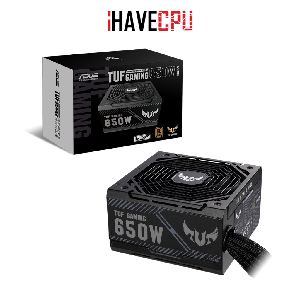 iHAVECPU PSU (อุปกรณ์จ่ายไฟ) ASUS TUF GAMING 650B - 650W (80+BRONZE)