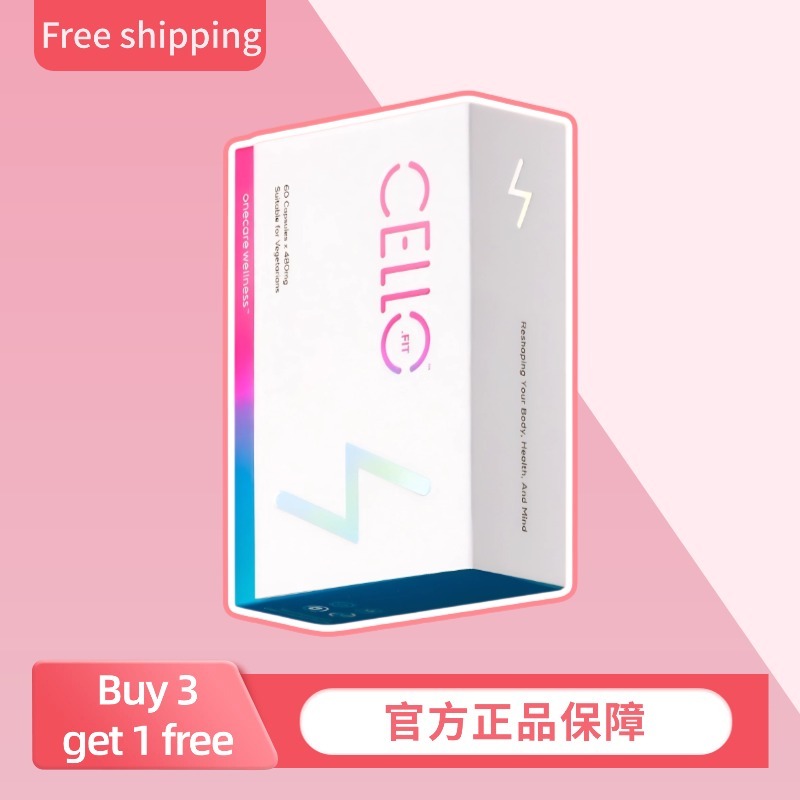 【Buy 3 free 1】CelloFIT Fat Burner 60 Capsules | Burn Belly Fat & Visceral Fat | Slimming Support