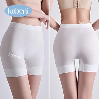 ⭐KOBENI⭐【แพ็ค 3ตัว】กางเกงในผู้หญิงมีขา ไร้ขอบ กางเกงซับในขาสั้น ไม่ม้วน ผ้ายืดหยุ่นสูง ระบายอากาศดี ขนาด Free