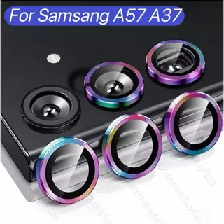 ฟิล์มกระจก เลนส์กล้อง สำหรับ Samsung A57 A37 เลนส์กล้อง9D ฟิล์มเลนส์กล้อง ฝาครอบเลนส์ กันแตก พร้อมส่ง K05