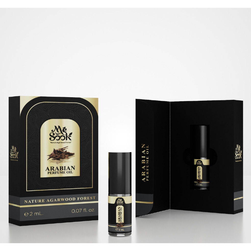 MESOOK Agarwood Perfume น้ำหอมกฤษณาเข้มข้น 2mL.