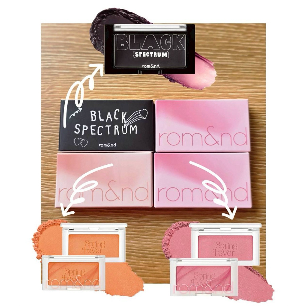 ส่งต่อ มือ1 บลัชออน บลัช rom&nd ของแท้100%