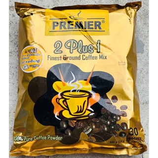 กาแฟ Premier Instant Coffee Mix 1 ห่อมี 30 ซองပရီးမီးယားကော်ဖီမစ်