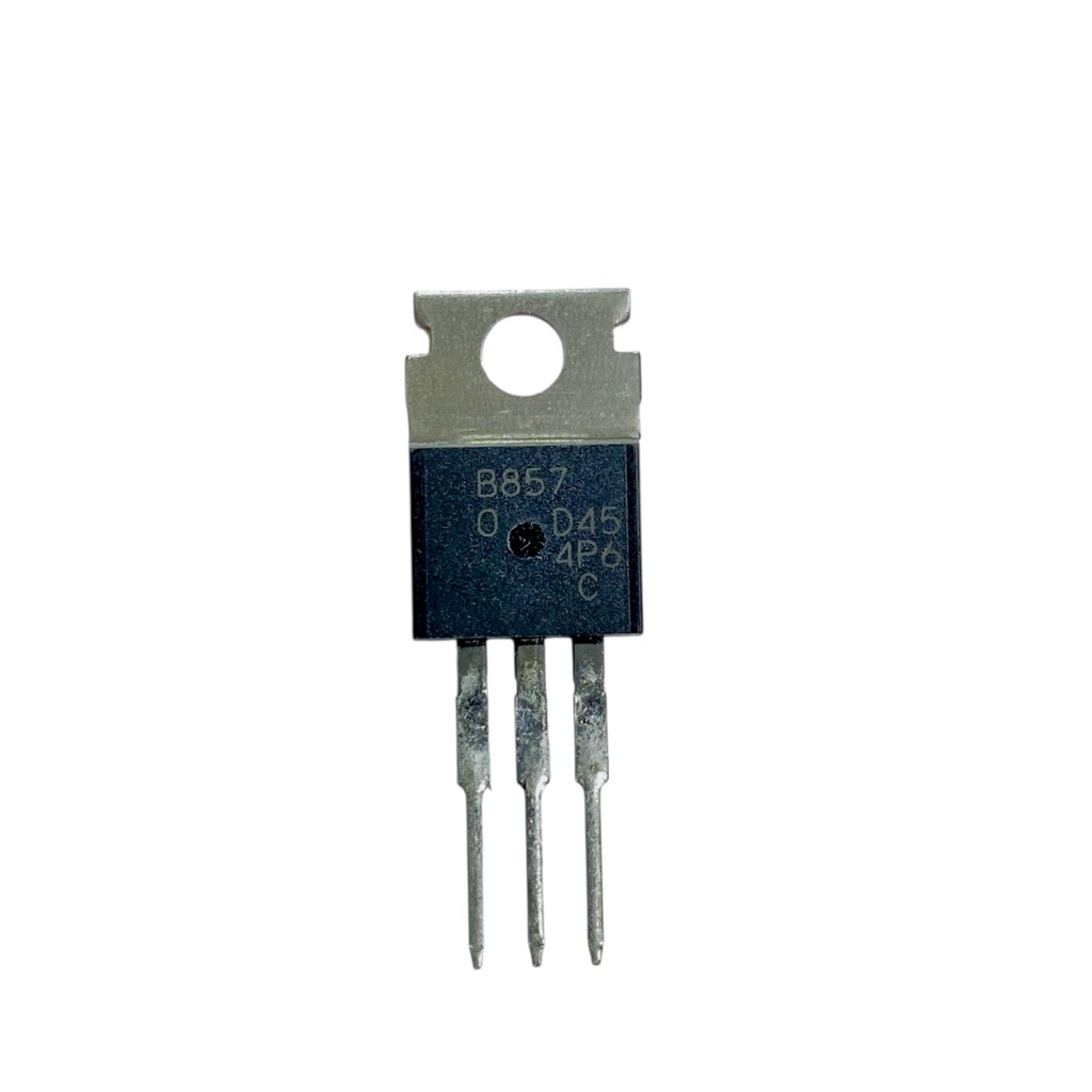 B857(2SB857) 3ขา Transistor PNP 4A-50V(ราคา 1 ชิ้น) TO-220 มีสินค้าพร้อมส่งในไทย