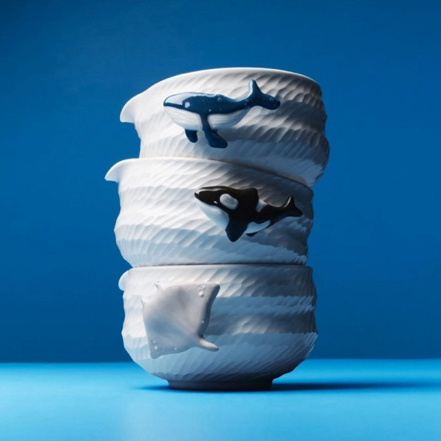 (พร้อมส่ง) Another Cup - TO THE SEA MATCHABOWL