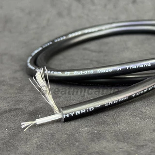 สายสัญญาณโมโน Hybrid 6MM (ราคาต่อ1เมตร) ทองแดงแท้ MONO โมโน สายสัญญาณอย่างดี