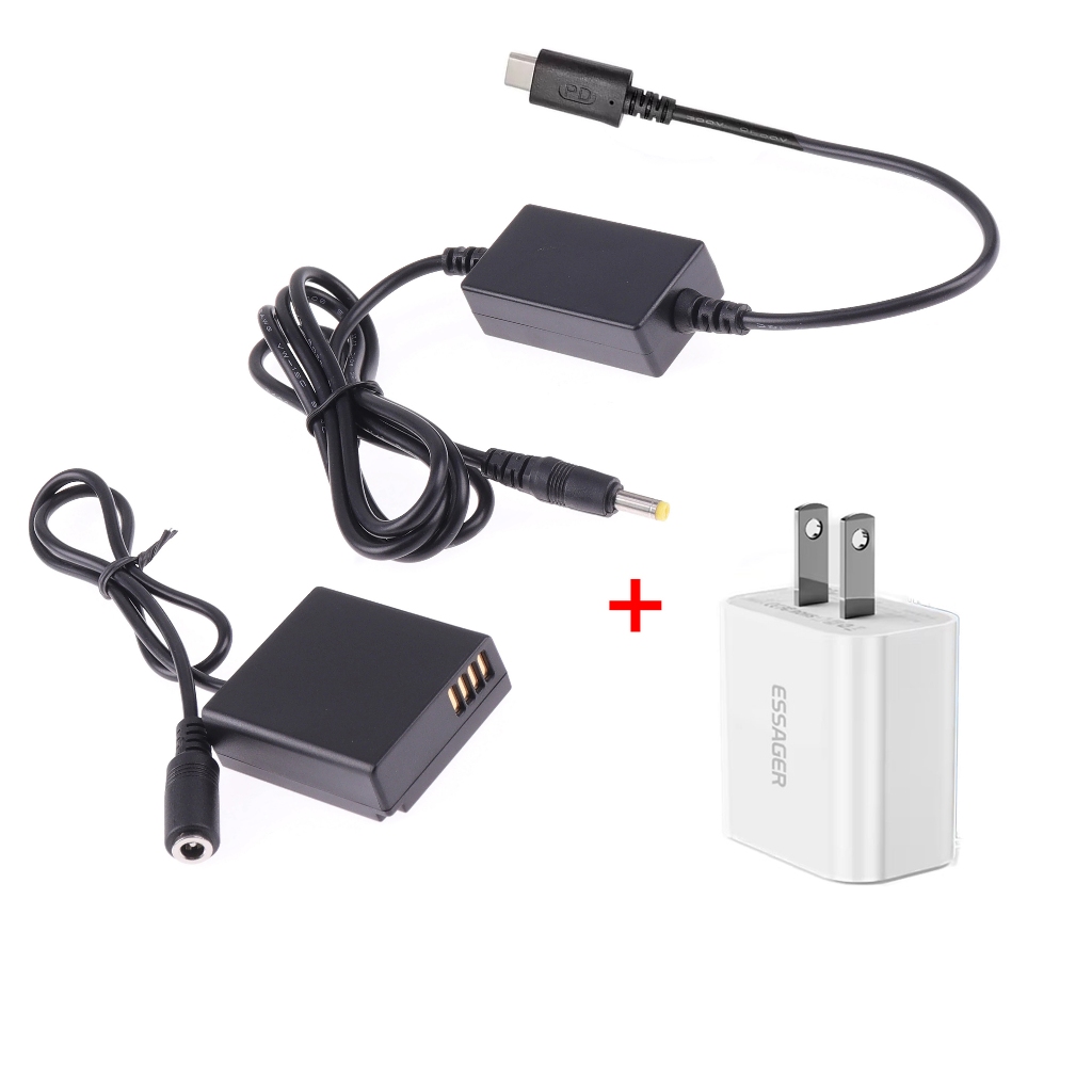 ดัมมี่แบตเตอรี่ DMW-BLG10 BLG10E BLE9 dummy battery