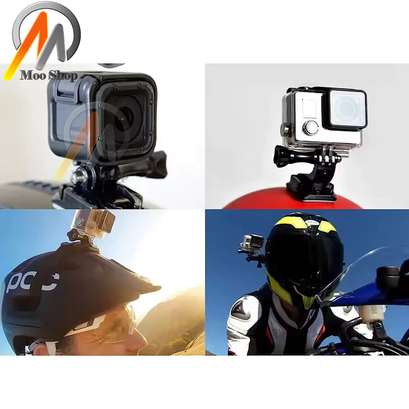 อุปกรณ์เสริมกล้อง สําหรับ gopro xiaomi yi sjcam eken mount อุปกรณ์กล้อง ไม้เซลฟี่ หลากหลายแบบ thumbnail 6
