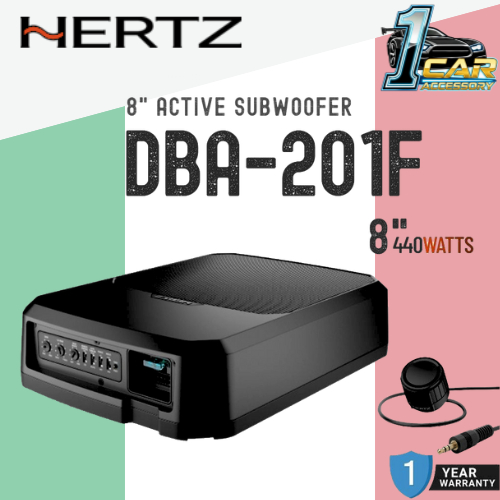ซับบ็อก 8นิ้ว HERTZ DBA-201F  SUBBOX 8" 440WATTS ซับบ็อกเสียงเเน่น ทรงพลัง จากเเบรนด์ชั้นนำ BASS BOX