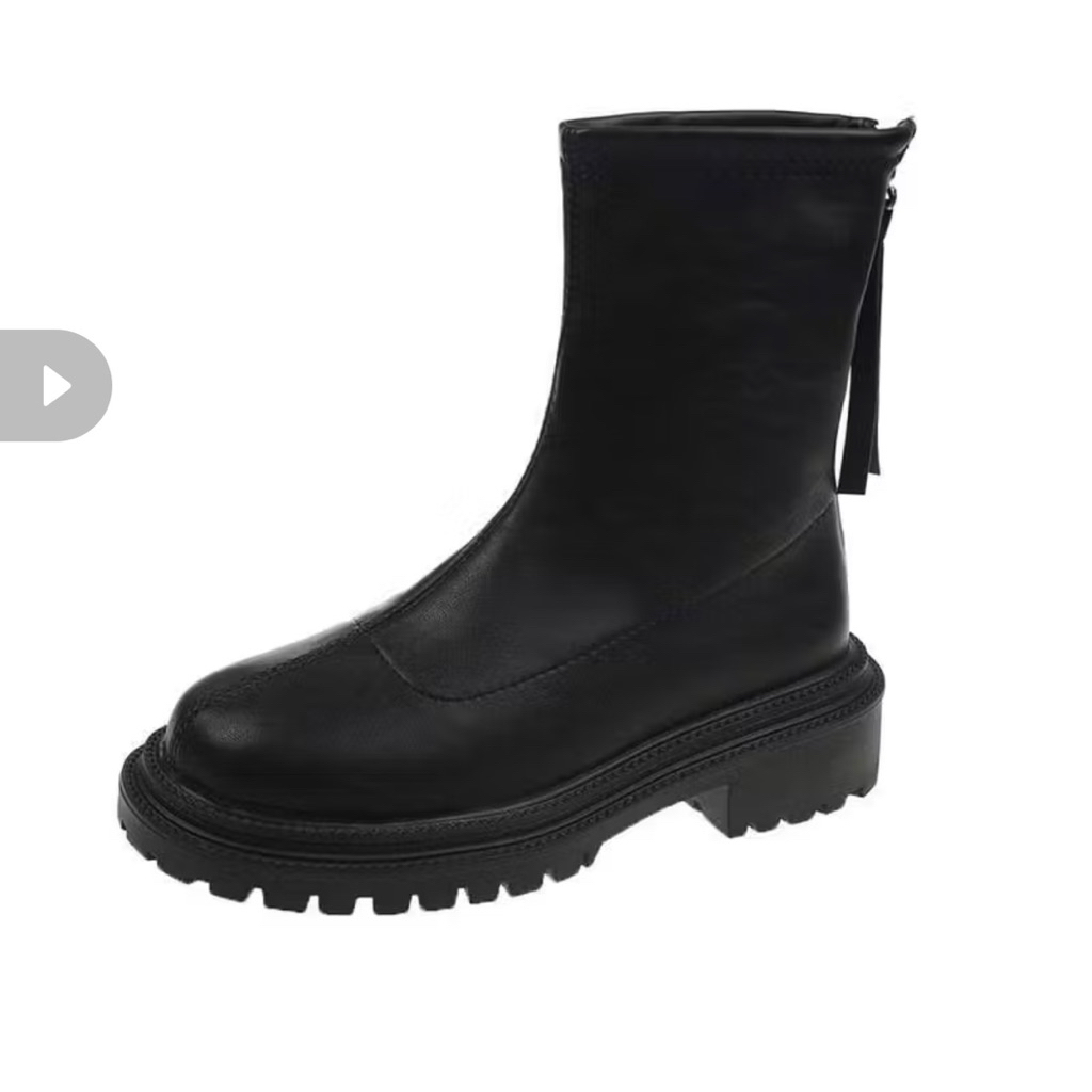 รองเท้าบูท บุขน สีดำ เบอร์37 จากร้าน dolly snow