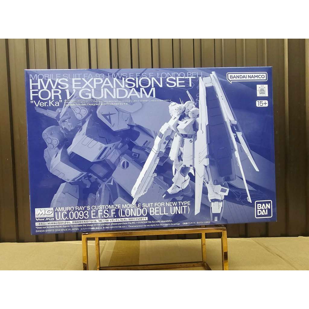 [พร้อมส่ง] Bandai Mg 1/100 HWS Expansion Set For MG Nu Gundam Ver Ka