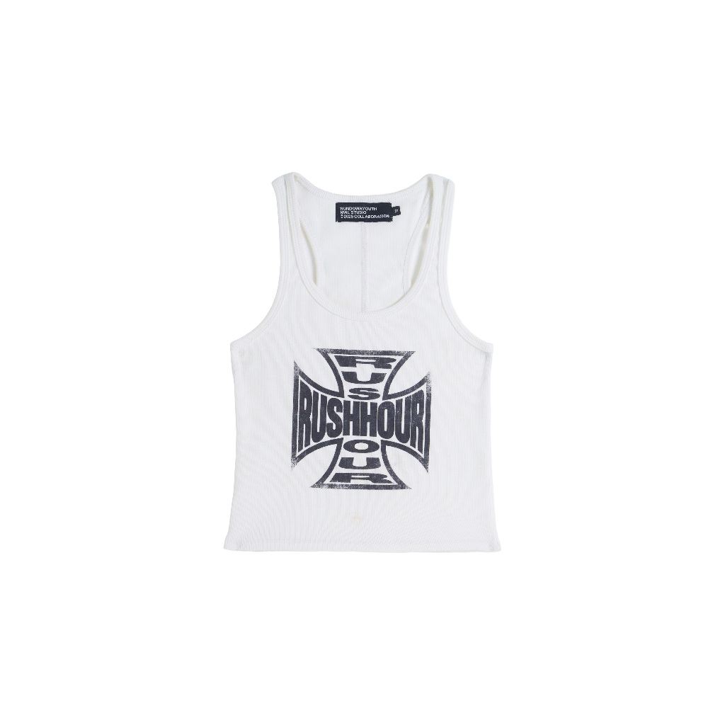 RDYxNWL Tank Top RushHour White