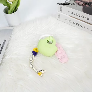 fungoofun รุ่น F550 พวงกุญแจรูปกระเป๋า Bag Strap Widgets Mini สีเหลือง สีขาว สีชมพู สีเขียว สีแดง