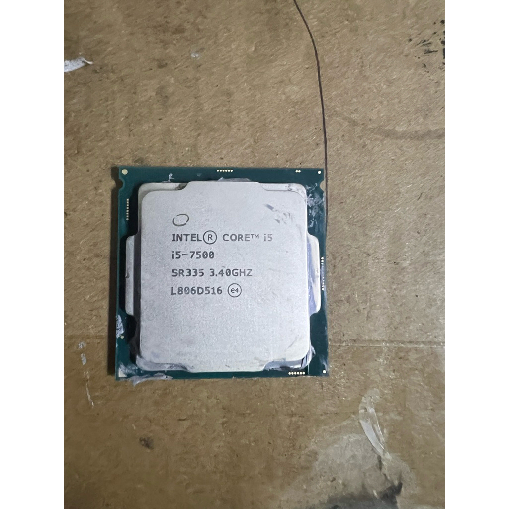 cpu มือสอง i5-7500ใช้ได้ มีประกันทดสอบแล้วใช้ได้