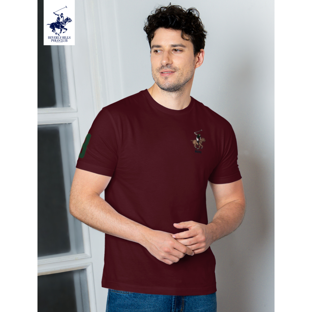 BEVERLY HILLS POLO CLUB เสื้อยืดคอกลมแขนสั้นทรงใหม่ รุ่น BNSV044
