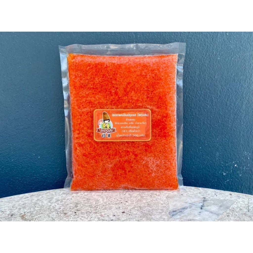 ไข่กุ้งสีส้มเข้ม อิบิโกะ อร่อยไม่เค็ม