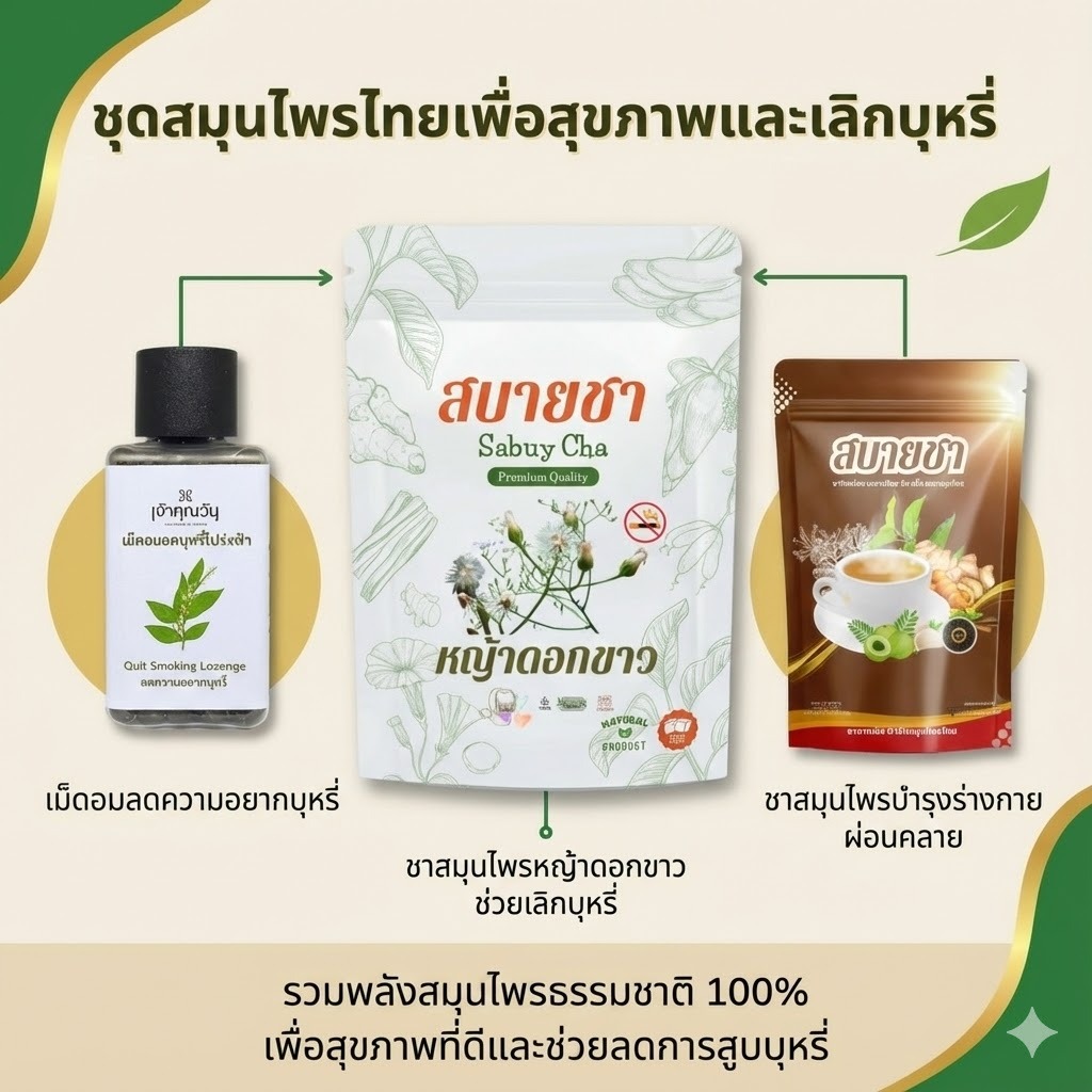 ชาสมนุไพร เพื่อปอดลิกสูบ บุหรี่ไฟไฟฟ้านอก เลิกบุหรี ลูกอมเลิกบุหรี ชาบำรุงปอด หมากฝรั่งเลิก ยาอม