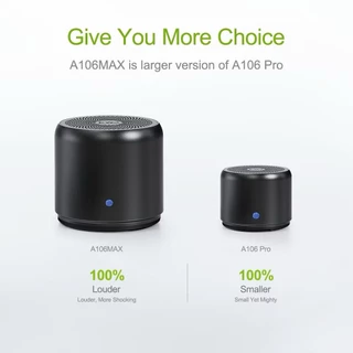 EWA A106 Pro / A106 Max ลําโพงบลูทูธเสียง Deep Bass 8W HD ปริมาณเสียงไร้สาย Bluetooth 5.0