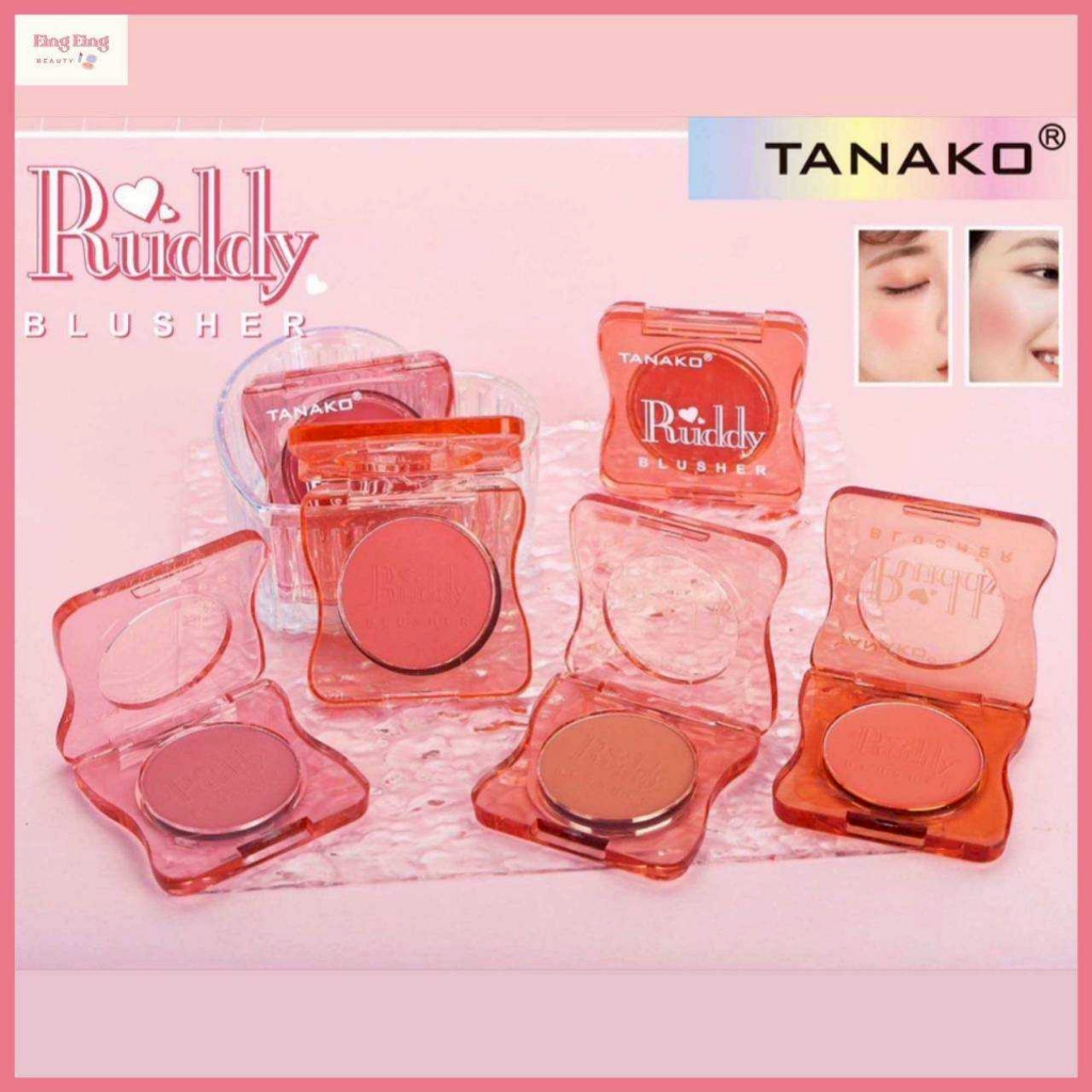 TANAKO Ruddy Blusher บรัชออนเนื้อเเมท (JK1076)