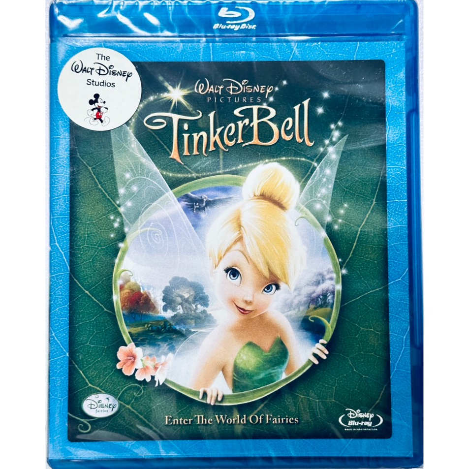 Blu-ray : Tinker Bell (2008) ทิงเกอร์เบลล์ " Walt Disney Studios " Disney Animation การ์ตูนดิสนีย์